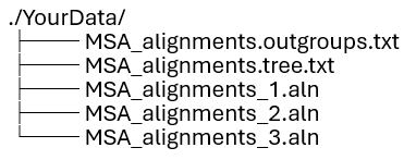 RECUR input structure 2